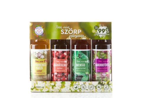 Bálint csemegék több mint szörp válogatás- bodzás 4x100ml 400 ml