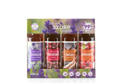 Bálint csemegék több mint szörp válogatás- levendulás 4x100ml 400 ml