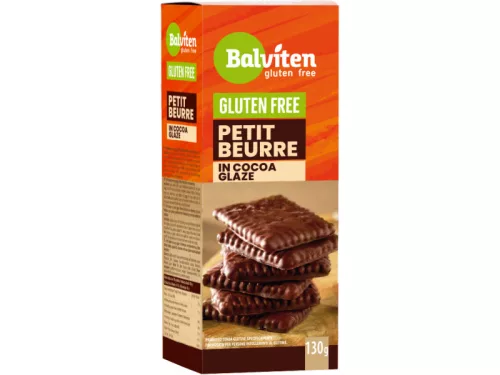 Balviten gluténmentes vajas keksz kakaó bevonattal 130 g