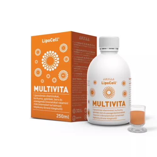 Lipocell multivita narancs 250 ml
