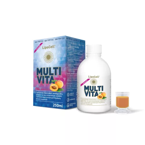 Lipocell multivita sárgabarack 250 ml