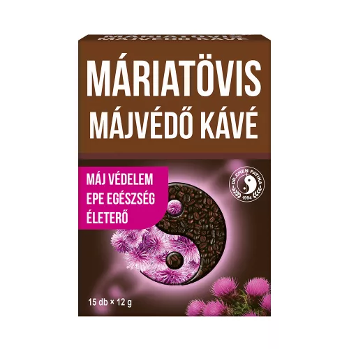 Dr.chen máriatövis májvédő instant kávé 15 db