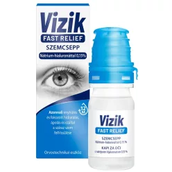 Vizik szemcsepp fast relief 10 ml