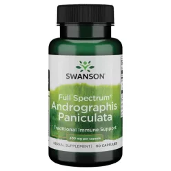 Swanson andrographis paniculata kapszula 400mg 60 db