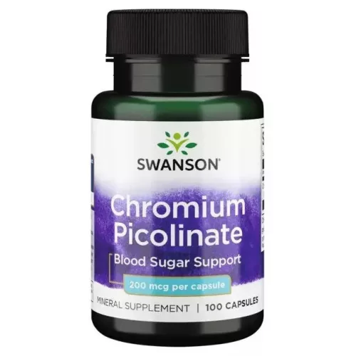 Swanson chromium picolinate kapszula 200mcg 100 db