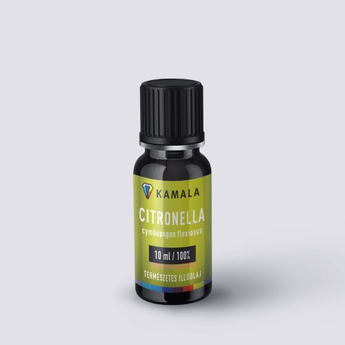 Kamala 100% tisztaságú illóolaj citronella 10 ml