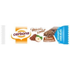 Cerbona szelet cukormentes kakaós-mogyorós 20 g