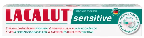 Lacalut fogkrém sensitive 75 ml