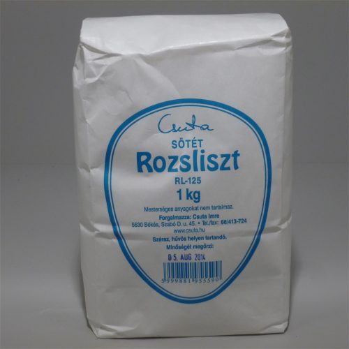 Csuta sötét rozsliszt rl-125 1000 g