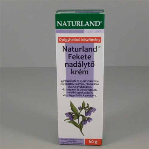 Naturland feketenadálytő krém 60 g