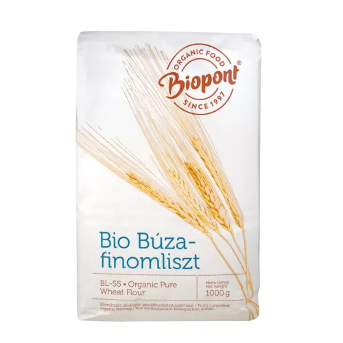 Biopont bio finom fehér búzaliszt bl-55 1000 g