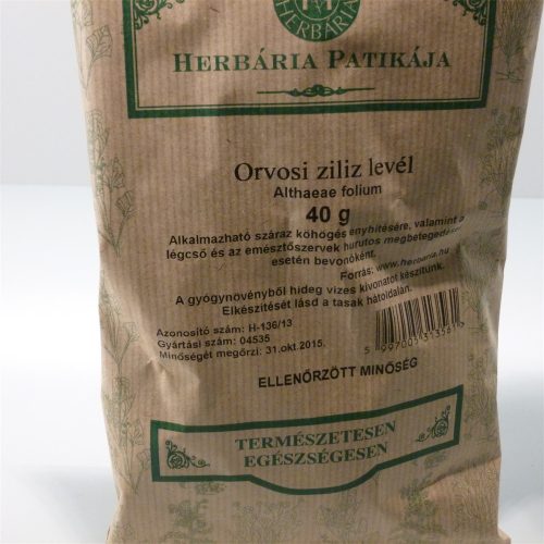 Herbária orvosi ziliz levél tea 40 g