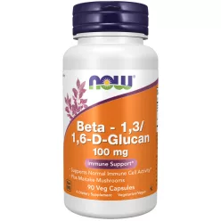 Now beta 1,3/l6d glucan kapszula 100mg 90 db