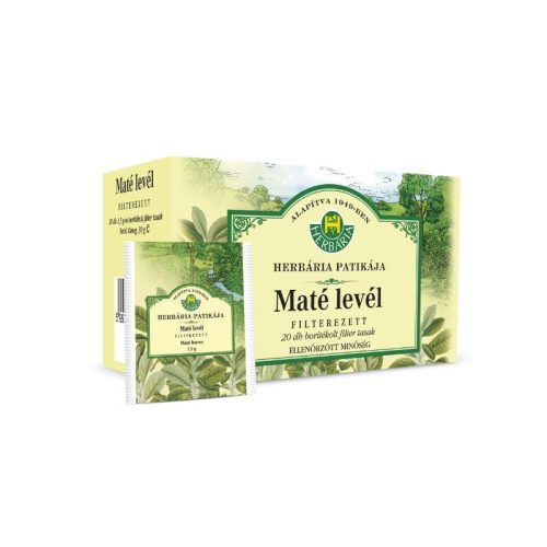 Herbária maté levél tea 20x1,5g 30 g