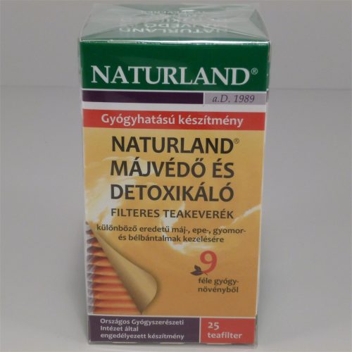 Naturland májvédő tea 25x1,5g 38 g