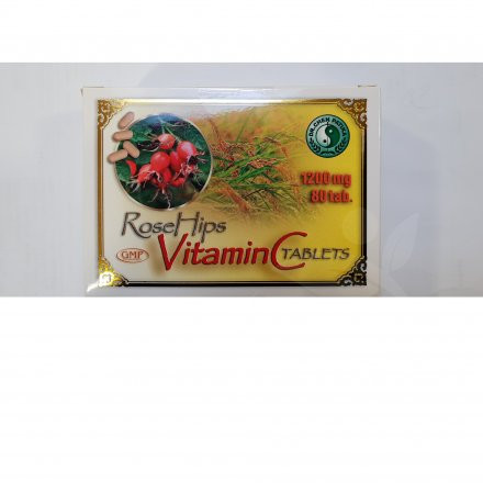 Dr.chen c-vitamin 1200mg csipkebogyó tabletta 80 db