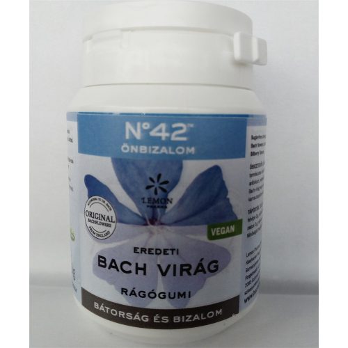 Bach virágterápiás rágógumi önbizalom 60 g