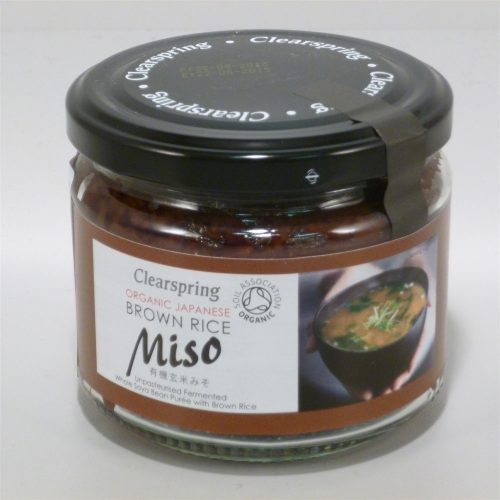 Clearspring bio miso barnarizsből üveges 300 g