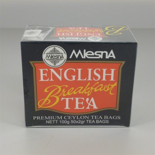 Mlesna english breakfast tea 50x2g 100 g