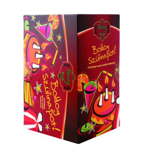 Boszy boldog szülinapot! epres filteres gyümölcsteakeverék 20x2g 40 g