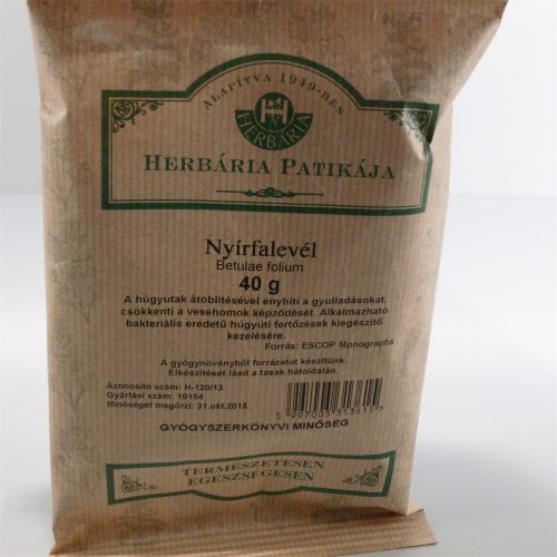 Herbária nyírfalevél 40 g