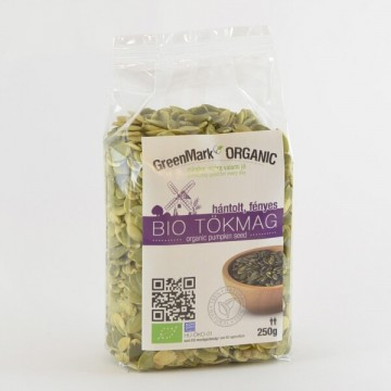 Greenmark bio tökmag hántolt fényes 250 g