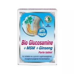 Dr.chen bio glucosamine+msm+ginseng forte tabletta 40 db