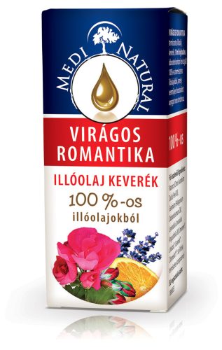 Medinatural virágos romantika 100% illóolaj keverék 10 ml