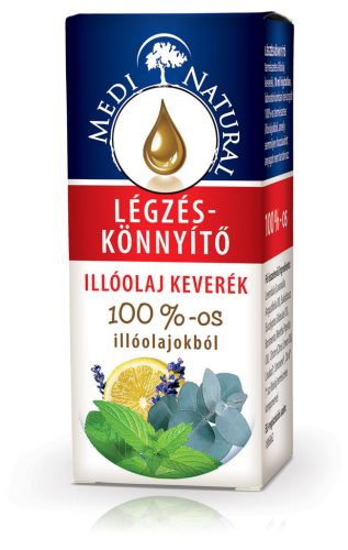 Medinatural légzéskönnyítő 100% illóolaj keverék 10 ml