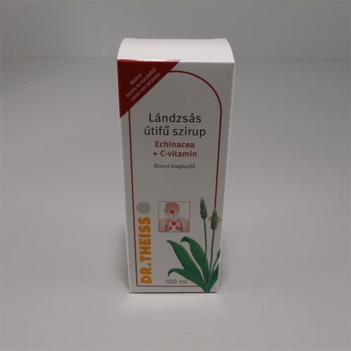 Dr.Theiss lándzsás útifű+echinacea+c-vit folyékony-étrendkiegészítő 100 ml