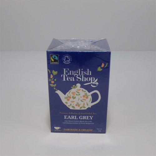 Ets bio earl grey tea 20x2g 40 g