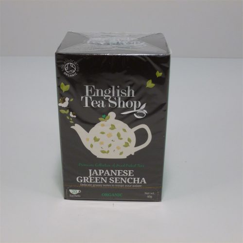 Ets bio japán zöld tea sencha 20x1,5g 30 g