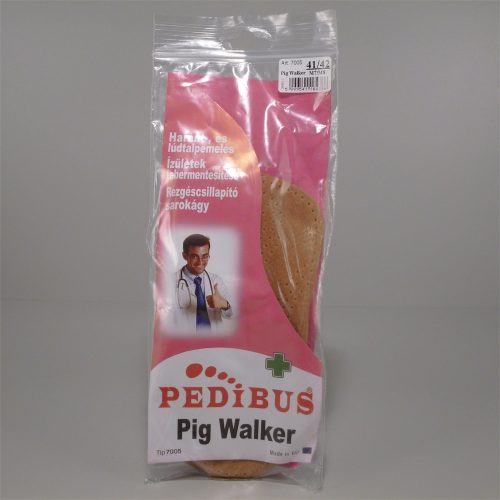 Pedibus talpbetét bőr pig walker 41/42 3/4 1 db