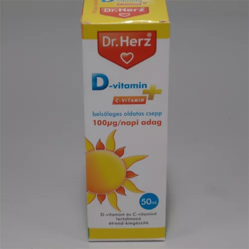Dr.herz d-vitamin csepp 50 ml