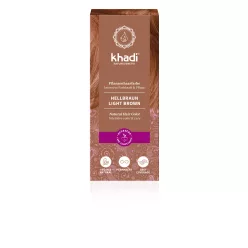 Khadi bio hajfesték por világosbarna 100 g