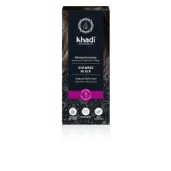 Khadi bio hajfesték por fekete 100 g