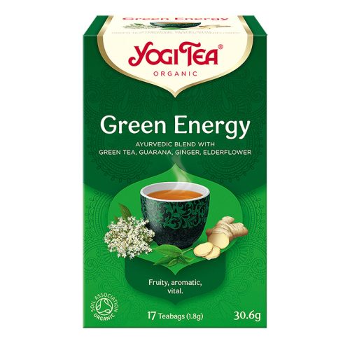 Yogi bio tea zöld energia 17x1,8g 31 g