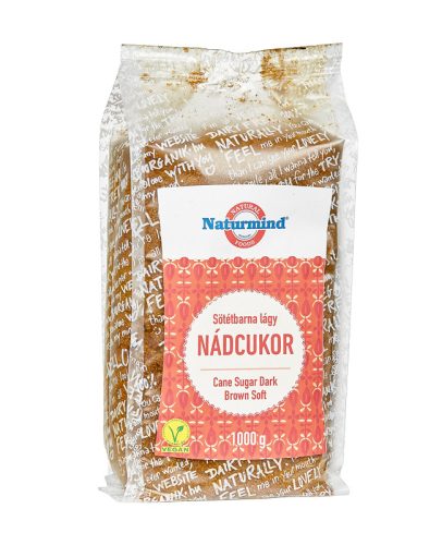 Naturmind nádcukor lágy sötétbarna 1000 g