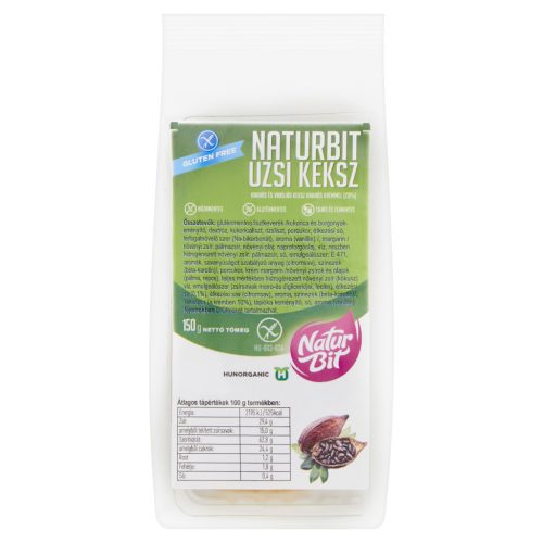 Naturbit gluténmentes uzsi keksz 150 g