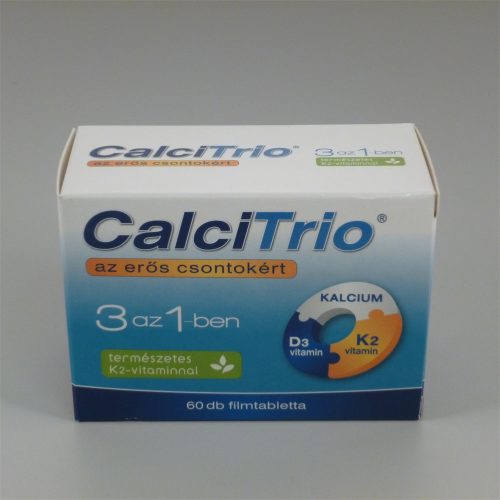 Calcitrio kalcium+k2+d3-vitamin filmtabletta 60 db