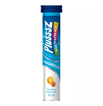 Plussz duo multivitamin+magnézium pezsgőtabletta 20 db