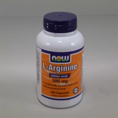 Now l-arginin kapszula 500mg 100 db
