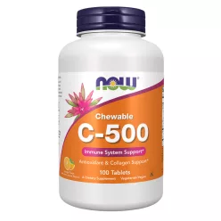 Now c-500 narancs ízű rágótabletta 100 db