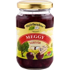 Nyírfacukor meggy lekvár 230 g