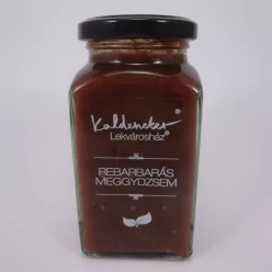 Kaldeneker rebarbarás meggylekvár 312 ml