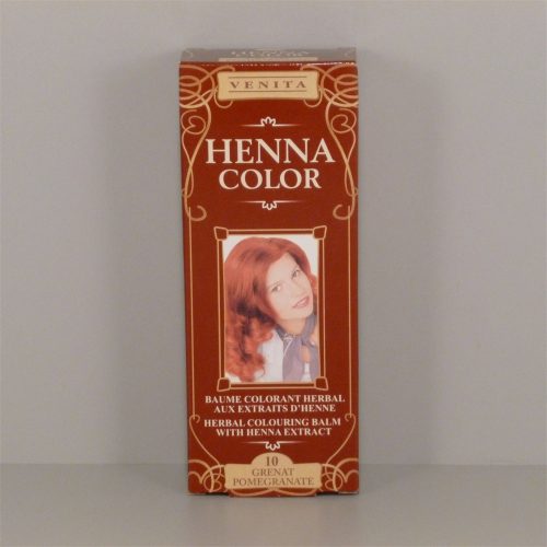 Henna Color szinező hajbalzsam nr 10 gránátalma 75 ml