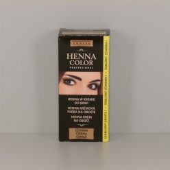   Henna Color tartós szempilla és szemöldök krémfesték fekete 15 g