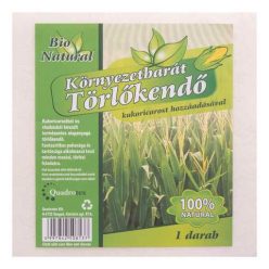   Bionatural környezetbarát törlőkendő kukoricarostból 100% natural 1 db