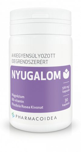 Pharmacoidea nyugalom étrend-kiegészítő kapszula 30 db