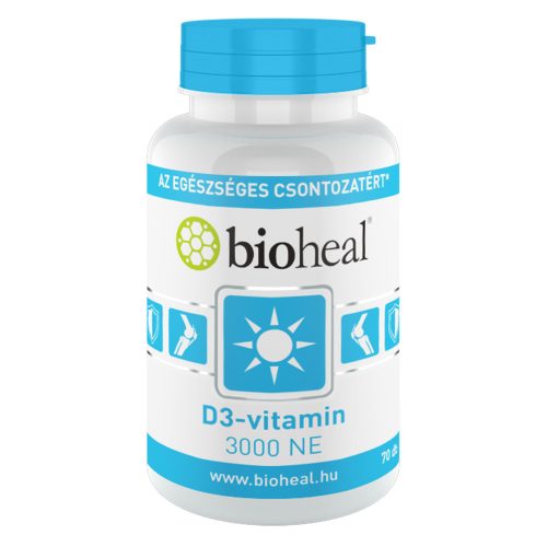 Bioheal d3-vitamin 3000 ne 70 db